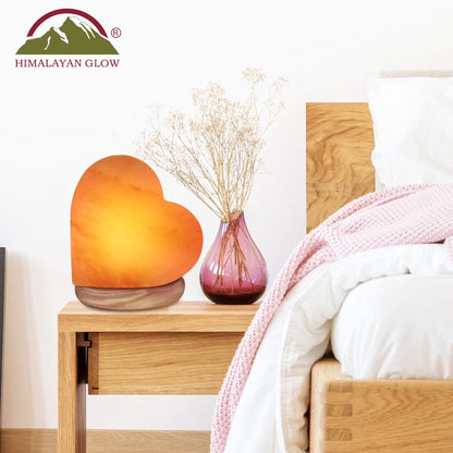 WBM Heart Salt USB Lamp, Multicolor Night Light, Home Decor by WBM, 4-5 Lbs, Traditional